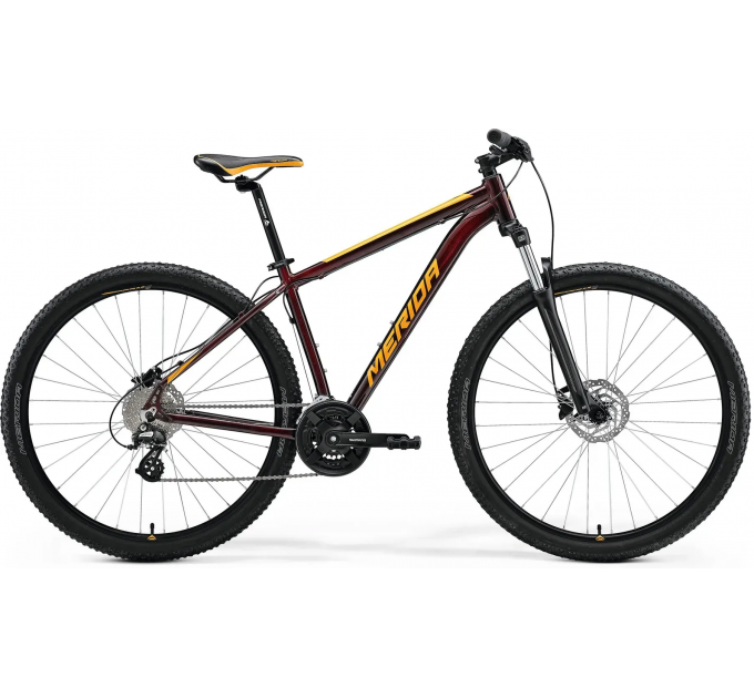 Велосипед 29" Merida BIG.NINE 15 2023 red/orange Велосипед 29" Merida BIG.NINE 15 2023 red/orange