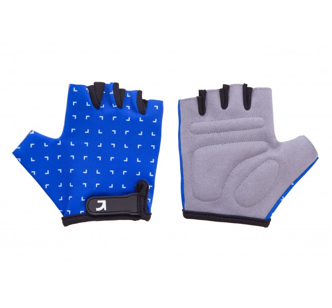 Рукавички дитячі Green Cycle FLASH без пальців S синьо-білі