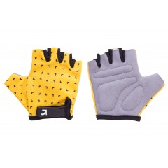 Рукавички дитячі Green Cycle MIA без пальців S жовто-чорні