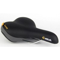 Седло Velo MTB (VL-6142), мягкое широкое, Gel, 255х170мм, 485грамм, черн.