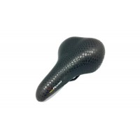 Седло Velo MTB (VL-3102), широкое, пухлое, 255х170мм, 475грамм, черн.