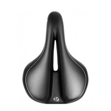Седло Velo Comfort VWB O199 (VL-6450), 270х199мм, с отверстием, черное