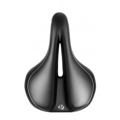 Сідло Velo Comfort VWB O199 (VL-6450), 270х199мм, з отвором чорне