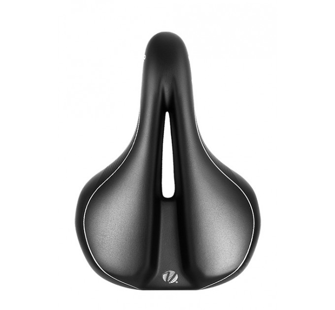 Сідло Velo Comfort VWB O199 (VL-6450), 270х199мм, з отвором чорне