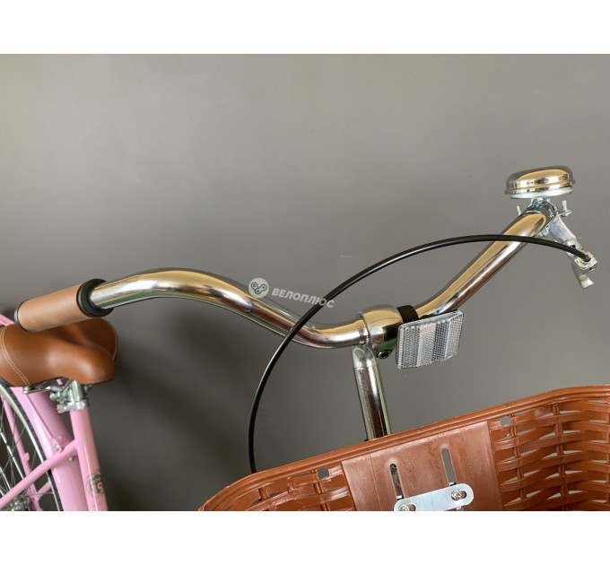 Велосипед ST 28" Dorozhnik RETRO Velosteel 2025 світло-рожевий