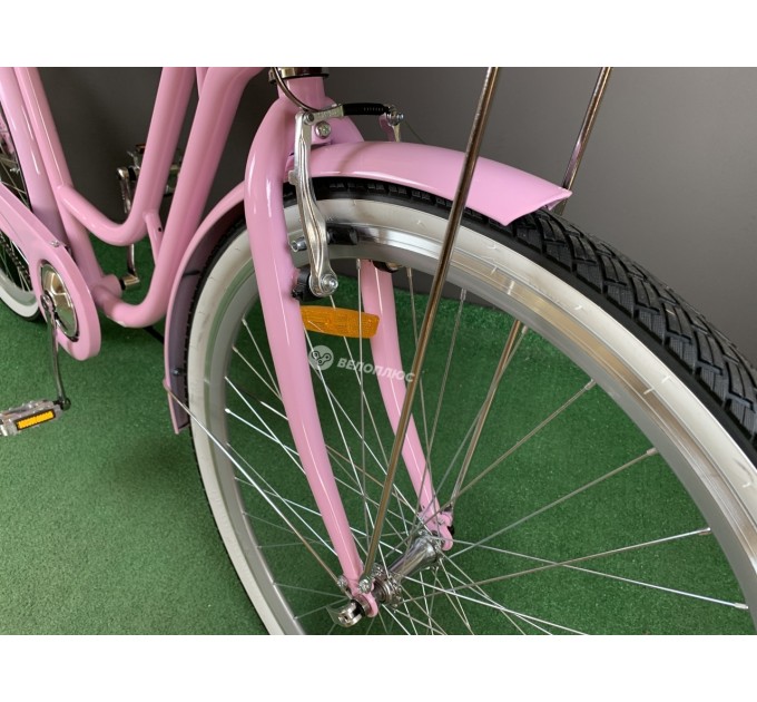 Велосипед ST 28" Dorozhnik RETRO Velosteel 2025 світло-рожевий