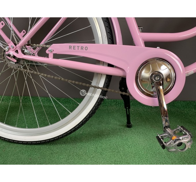 Велосипед ST 28" Dorozhnik RETRO Velosteel 2025 світло-рожевий