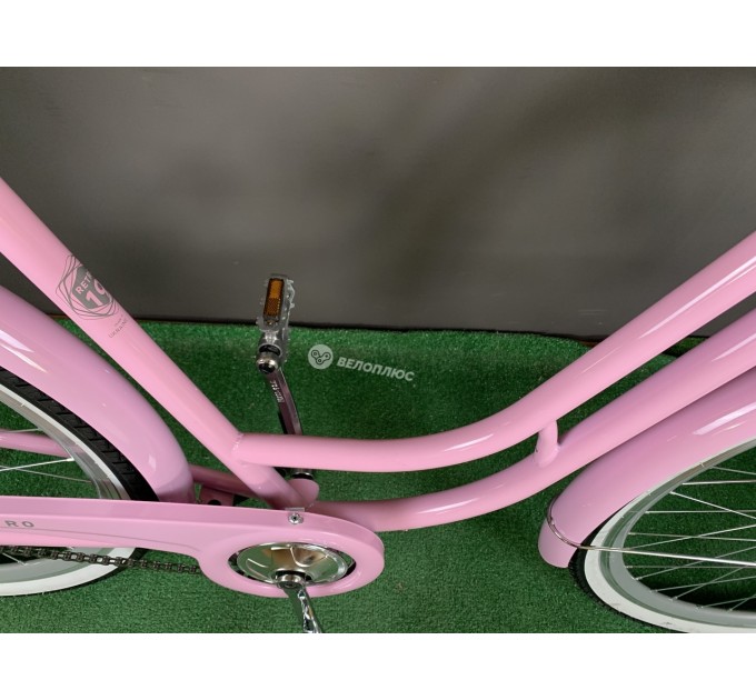 Велосипед ST 28" Dorozhnik RETRO Velosteel 2025 світло-рожевий