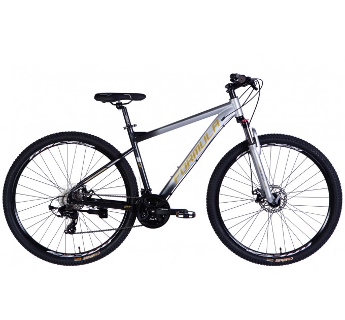 Велосипед AL 29" Formula F-1 DD CS 2026 сріблясто-чорний