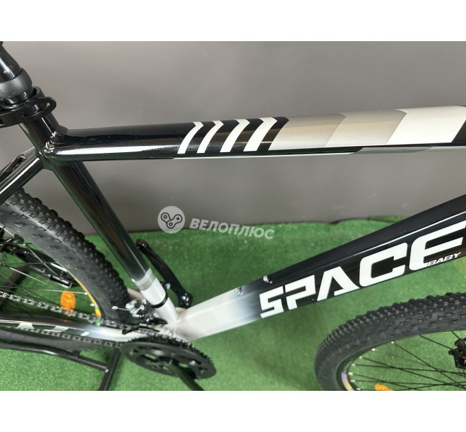 Велосипед AL 29" SPACE MERCURY DD FR 2026 чорно-білий