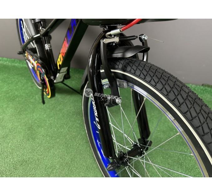 Велосипед AL 20" Formula Kid STORMER BH 2026 чорний