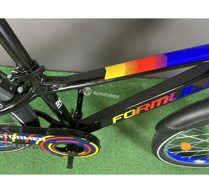 Велосипед AL 20" Formula Kid STORMER BH 2026 чорний