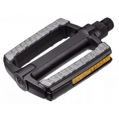 Педаль VP VP-821 Comfort, кулькові підшипники, 7мм бориста сталь, вісь 9/16" (розмір 111х80мм) 345г