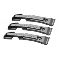 Бортувальні лопатки POLISPORT Tire Lever, 3 шт.,литі пластикові, чорний