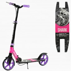 Биговел двухколесный Best Scooter SHARK малиново-фиолетовый