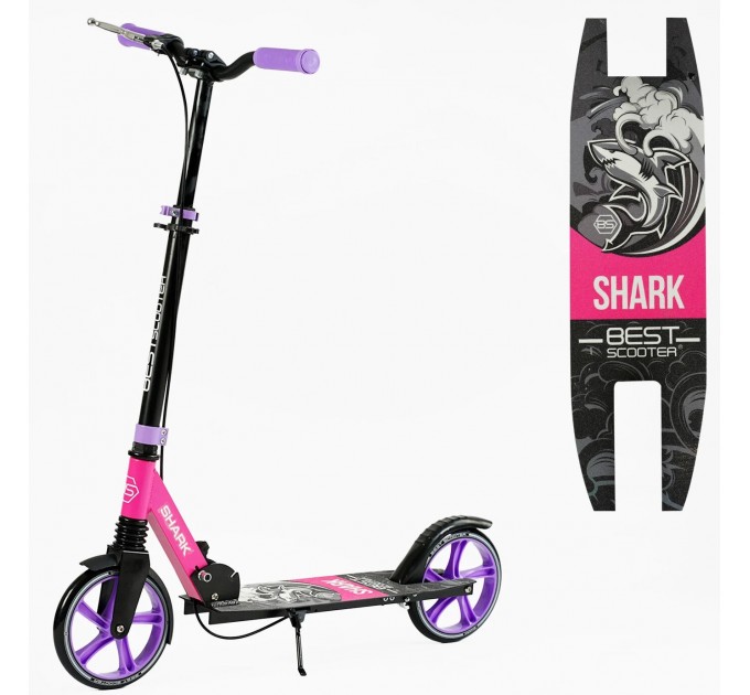 Біговел двоколісний Best Scooter SHARK малиново-фіолетовий
