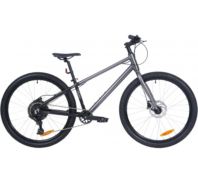 Велосипед 26" Pride GLIDER 6.2 2025 темно-сірий
