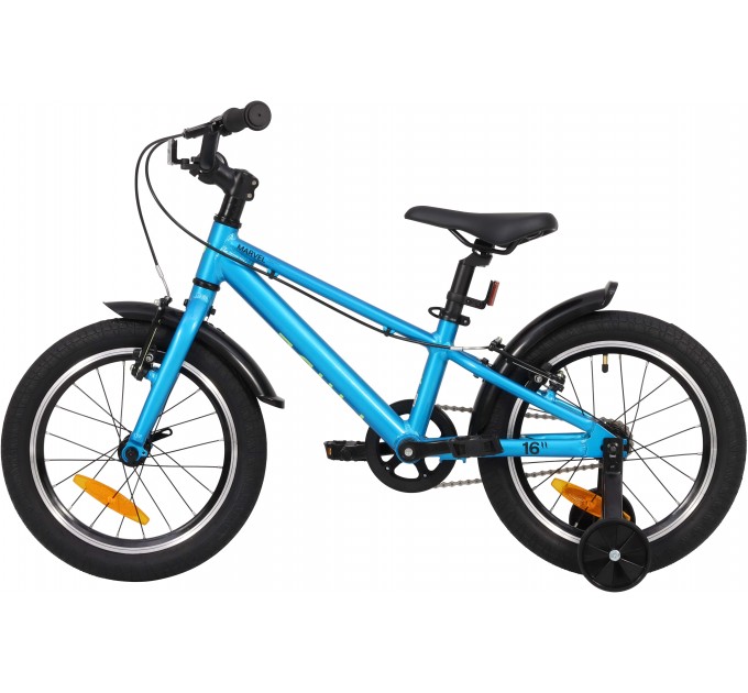 Велосипед 16" Pride MARVEL 16 2025 блакитний