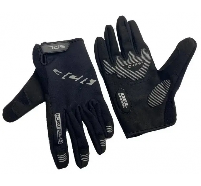 Рукавички SPELLI SBG-1932 Long, L, довгий палець, вітро/волого захисні, чорний