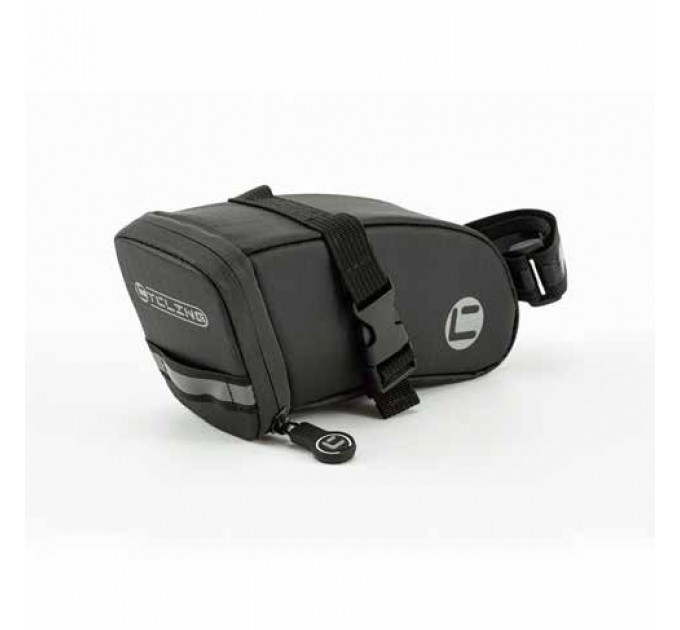 Сумка під сідло ONRIDE Rail 20 (0,8 л), чорна Сумка під сідло ONRIDE Rail 20 (0,8 л), чорна