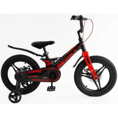 Велосипед MG 16" Corso REVOLT 2025 чорно-червоний