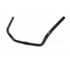 Руль дорожный алюминиевый 25см черный