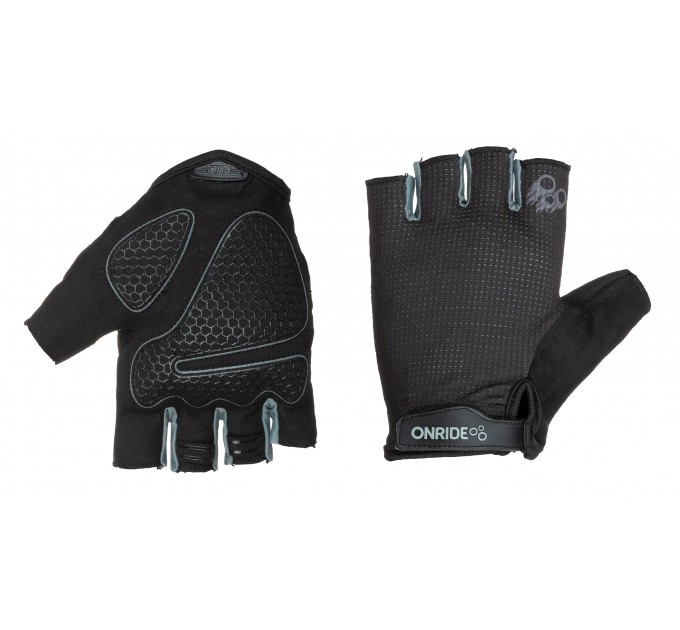 Рукавички ONRIDE Hold 30 Fire, XL чорні, гелеві подушечки