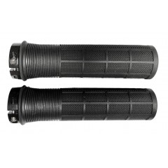 Гріпси Green Cycle GGR-415 130mm чорні, з одним чорним замком