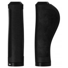 Грипсы BROOKS Ergonomic Rubber Grips, резиновые 130/130 Черные