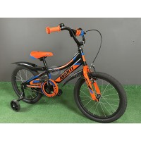 Велосипед ST 18" Avanti SPIKE 2022 черно-оранжевый