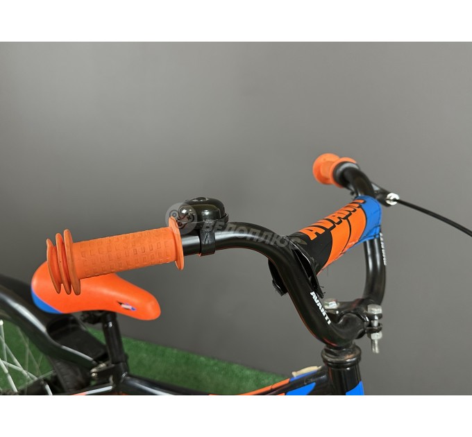 Велосипед ST 18" Avanti SPIKE 2022 чорно-помаранчевий