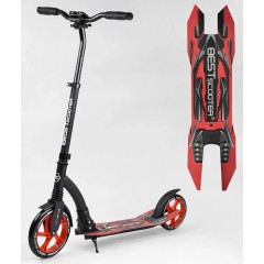Біговел двоколісний Best Scooter 75343 чорно-помаранчевий