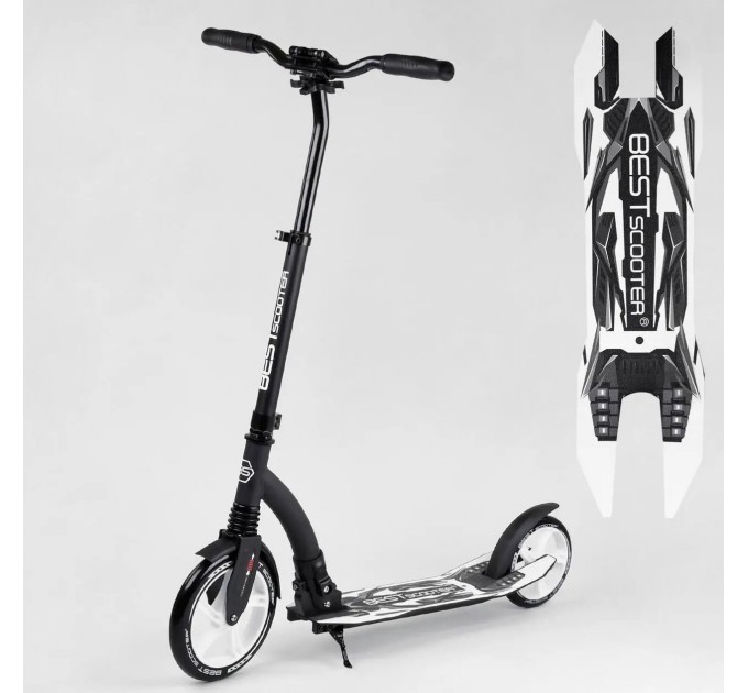 Біговел двоколісний Best Scooter 75343 чорно-білий