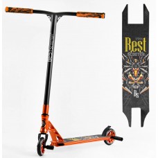 Беговел трюковой Best Scooter SPIDER оранжевый