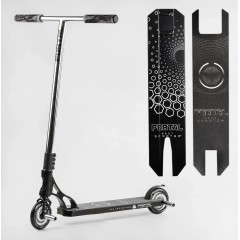 Біговел трюковий Best Scooter PORTAL чорно-сріблястий