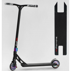 Біговел трюковий Best Scooter FREESTYLE чорний-голограма