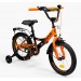 Велосипед ST 16" Corso MAXIS 2026 чорно-помаранчевий
