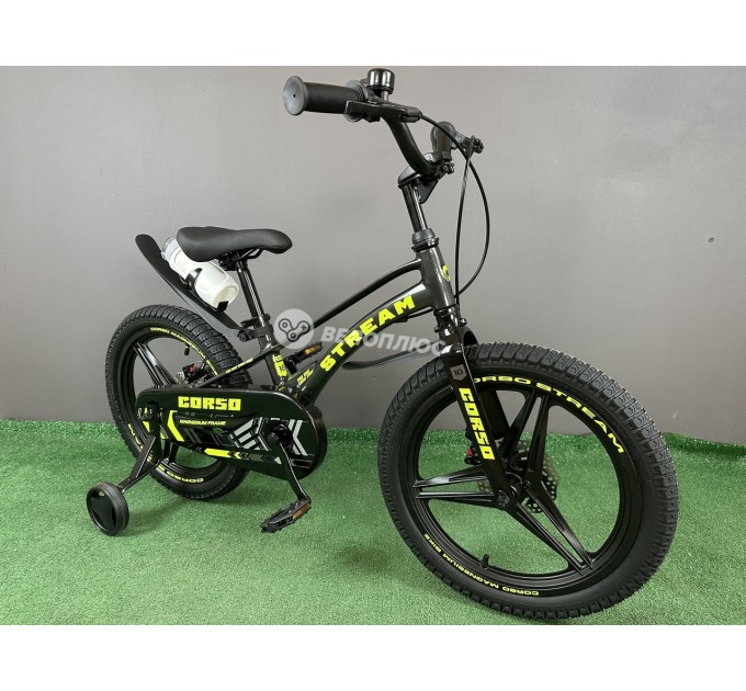 Велосипед MG 18" Corso Stream 2026 чорний