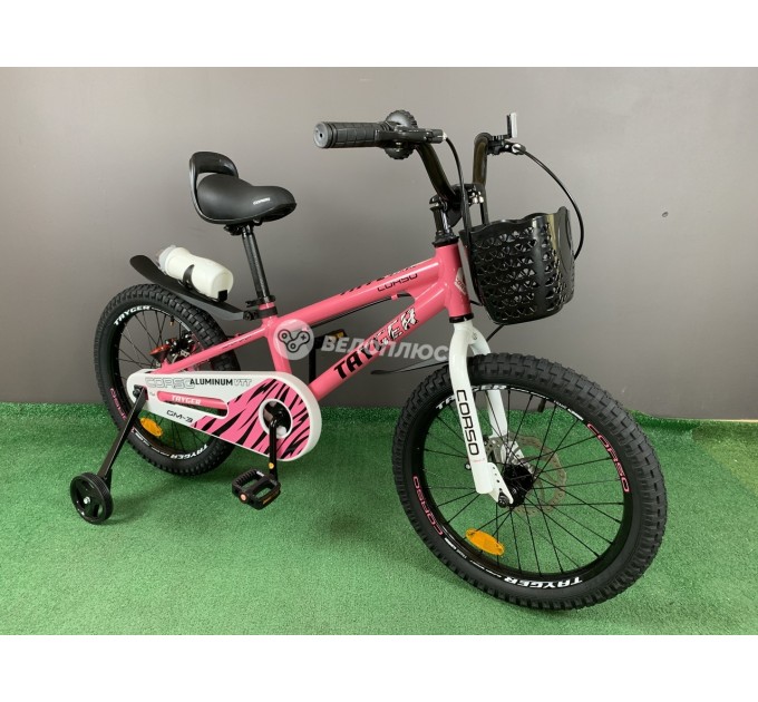 Велосипед AL 18" Corso TAYGER 2026 рожевий