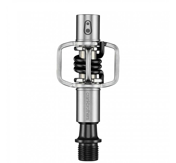 Педаль Crankbrothers EGGBEATER 1, срібляста/чорна пружина