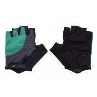 Перчатки Green Cycle Pillow 2 без пальцев L черный/серый/зеленый