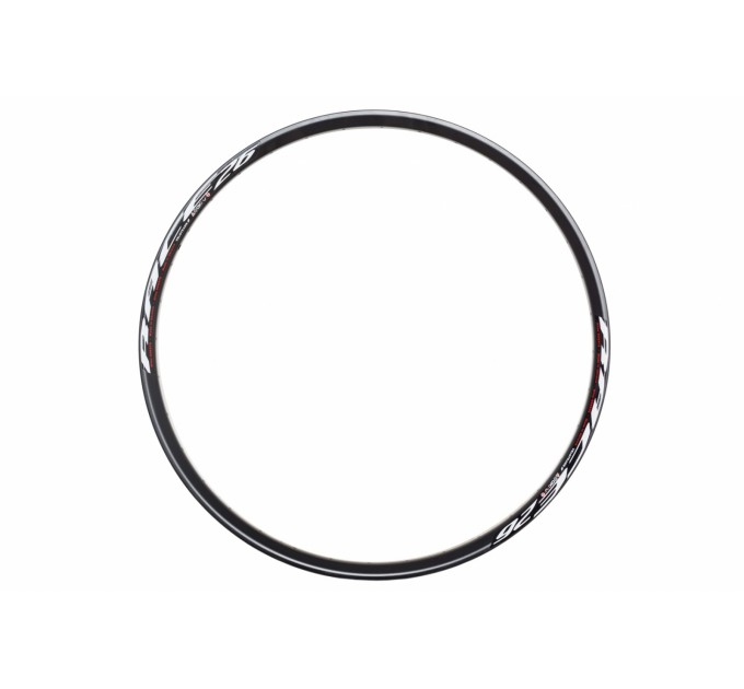 Обід 29" VLT GA18 Алюмiнiй 32H 14G подвійний протиударний без проточки, чорний