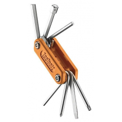 Ключ Ice Toolz "Handy-8" 94H4 складний, нержавіюча сталь, помаранчевий