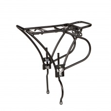 Багажник Green Cycle GCR-431 26-28" алюмин. под дисковые тормоза, черный