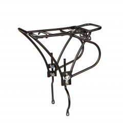 Багажник Green Cycle GCR-431 26-28" алюмін. під дискові гальма, чорний