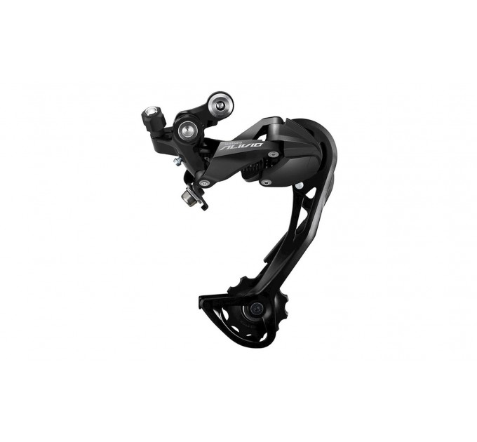 Перемикач задній SHIMANO ALIVIO RD-M3100SGS 9 шв. max-36T під болт, довга лапка, чорний