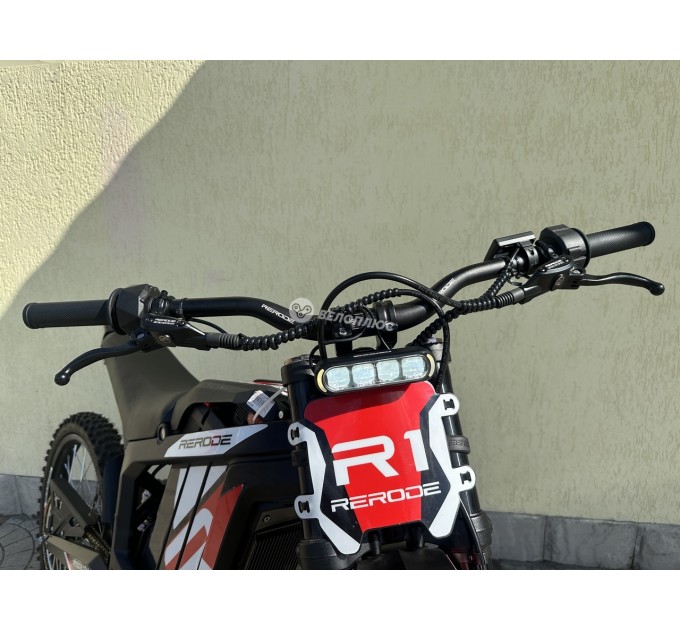 Велосипед 19" ReRode R1 72V 35Ah 2500W 2026 чорний з червоним