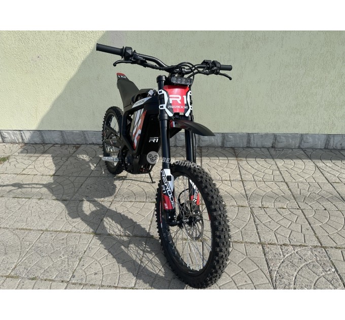 Велосипед 19" ReRode R1 72V 35Ah 2500W 2026 чорний з червоним