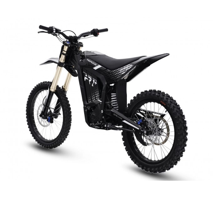 Велосипед 19"/18" ReRode R1+ 72V 40Ah 2500W 2026 чорний з білим