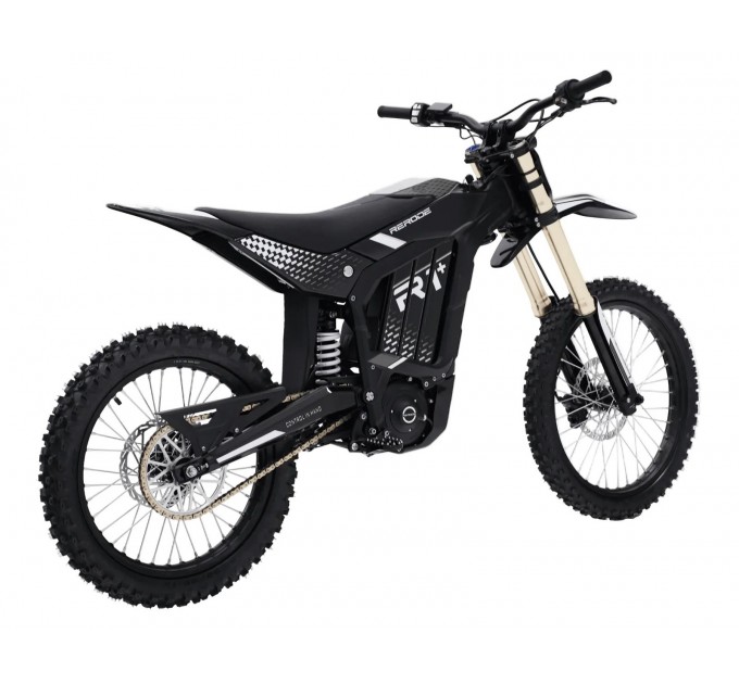 Велосипед 19"/18" ReRode R1+ 72V 40Ah 2500W 2026 чорний з білим